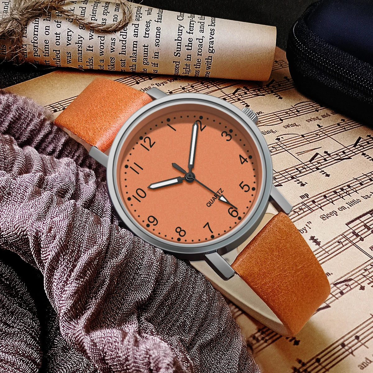 Vintage Watch For Women Leather Strap Wristwatch Quartz Watches Women Clock Ladies Watch Gift Reloj Mujer relojes de mujer