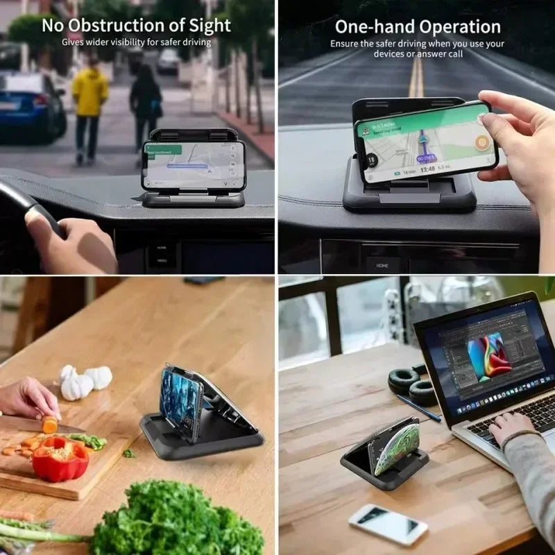 Car Phone Holder GPS Navigation Dashboard Phone Holder Stand For VW GTI Polo Golf Passat Tiguan Arteon Touareg Caddy Jetta