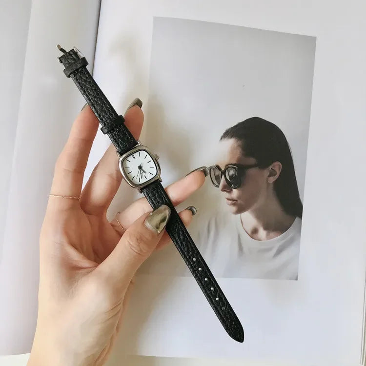 Watches Women Couple Watch Quartz Wristwatch Women Pu Lether Watches Ladies Clock Festival Gift relogio feminino