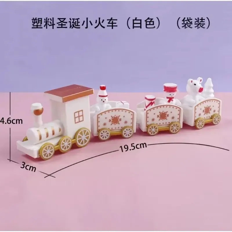 Christmas Train Merry Christmas Decorations For Home Cristmas Ornament Xmas Navidad Noel Gifts Happy New Year 2025 Gifts