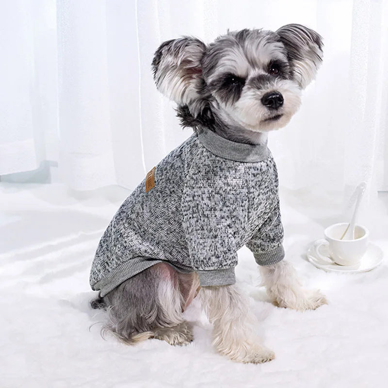 Pet Accessories Winter Dog Clothes for Small Dogs Warm Dogs Coat Pullover Clothing SweatshirtsCasual Dog Cat Clothing Pet Access