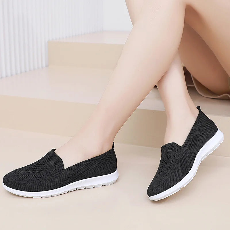 Women's Shoes Spring Summer Casual Breathable Chunky Sole Flat cheap shoes clearance
