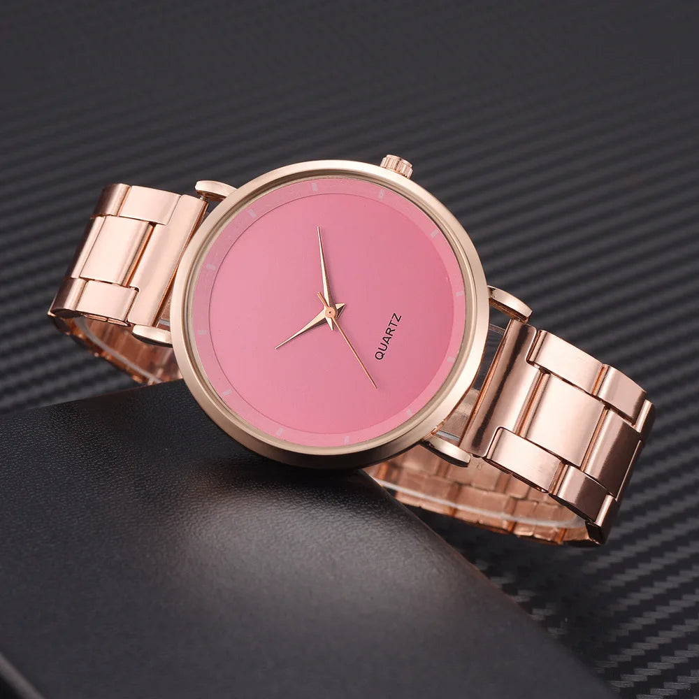 2024 New Women Watches reloj mujer Fashion Rose Gold Luxury Lady Watch For Women Business Wrist Watch Relogio Feminino Gift