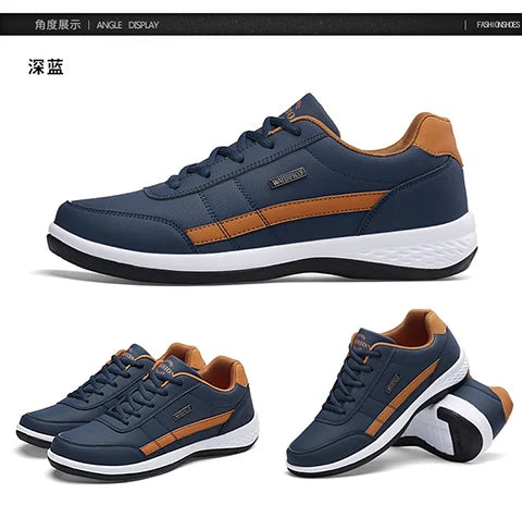 Men's Casual Sports Shoes 2025 Trend Breathable Fashion All-Match Outdoor Non-Slip Flat Shoes Comfortable Trendy Footwear
