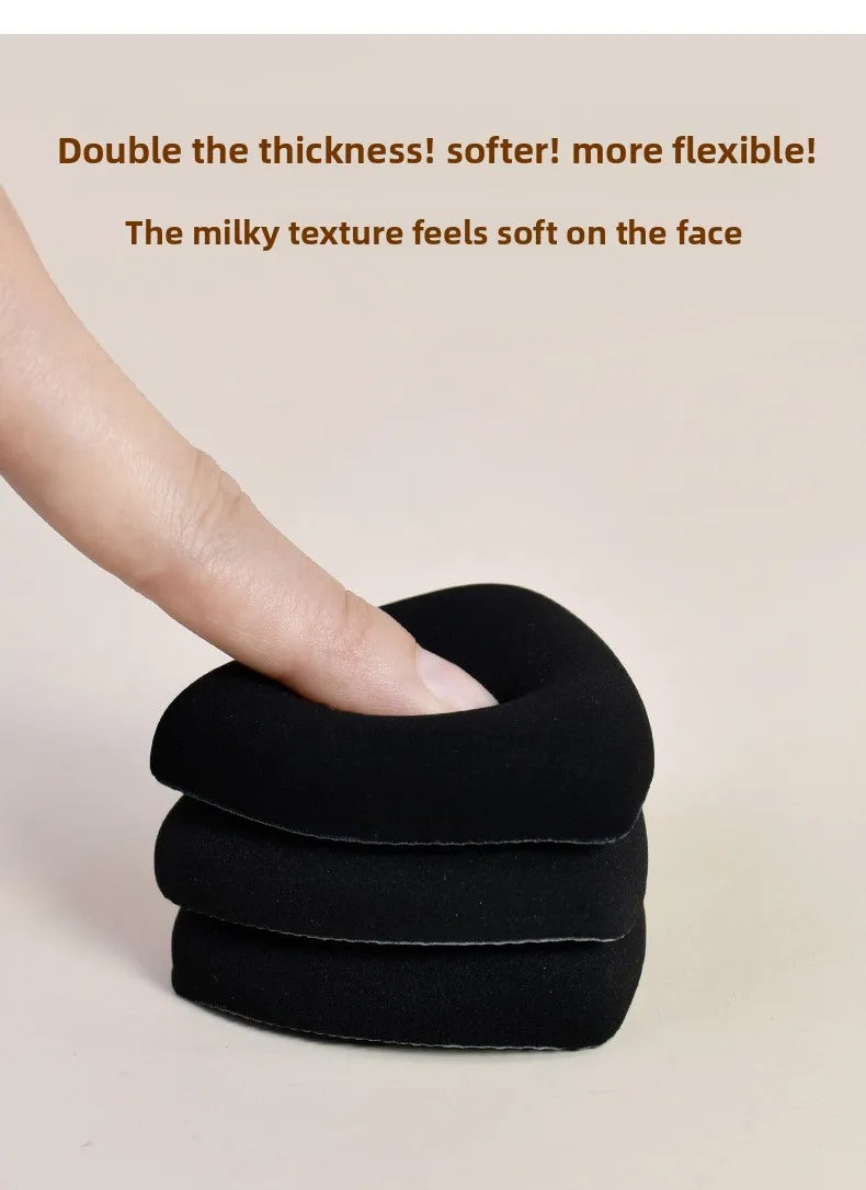 Ultra Thin Foundation Brush Makeup Mixing Palette with Spatula Flat Face Contour Brush Cosmetic Puff Blender Beauty Makeup Tools