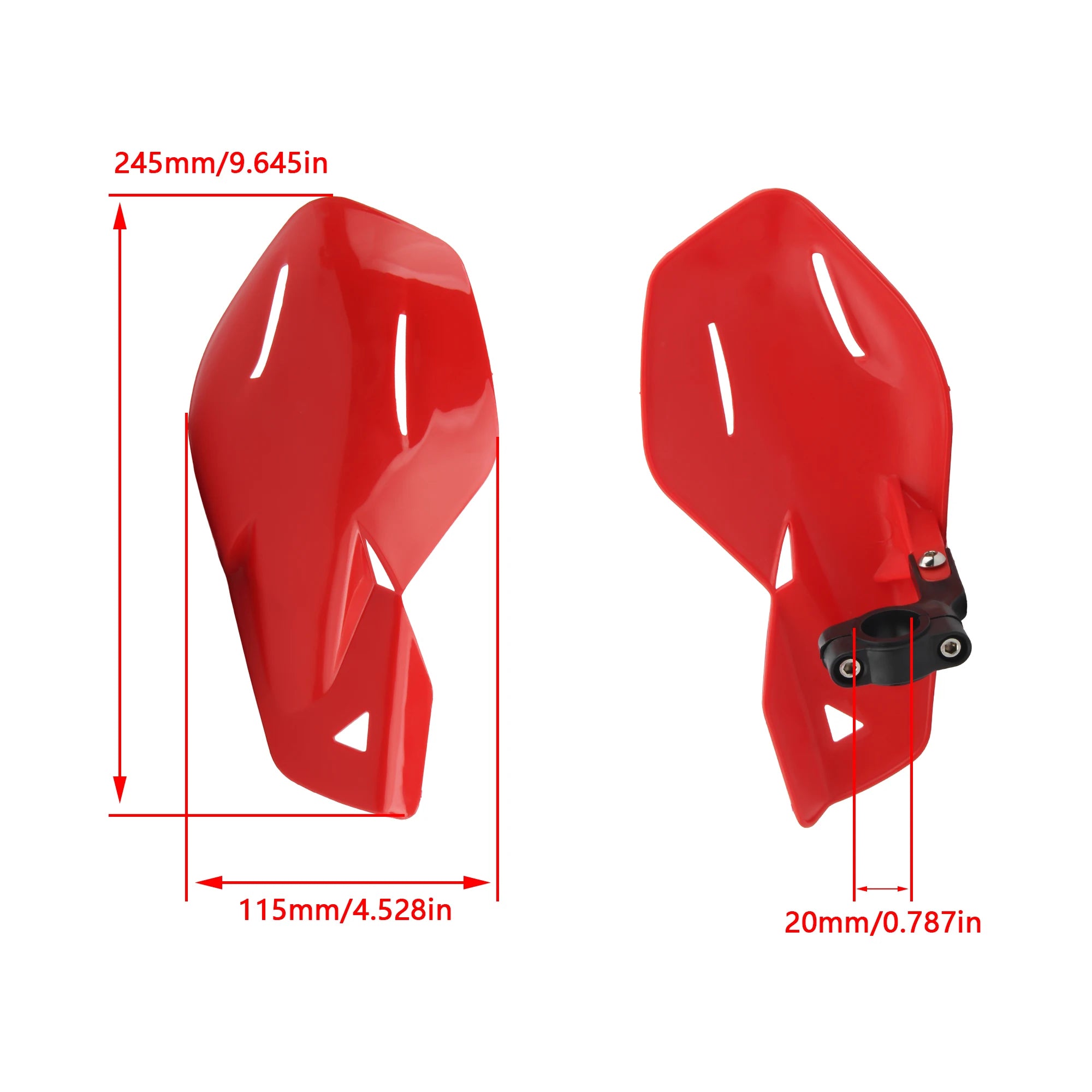 Motorcycle Handguard  Protector for KTM Kawasaki Honda Yamaha Universal Bicycle Plastic Mini Motocross Dirt Bike Hand Guards