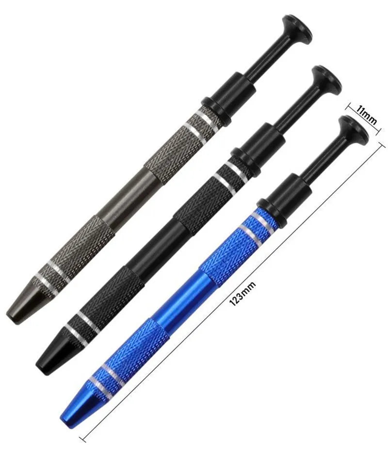 Electronic Component Grabber Four Claw IC BGA chip gripper Extractor Screw Picker Pick Up pen Electronic Repair Hand tool