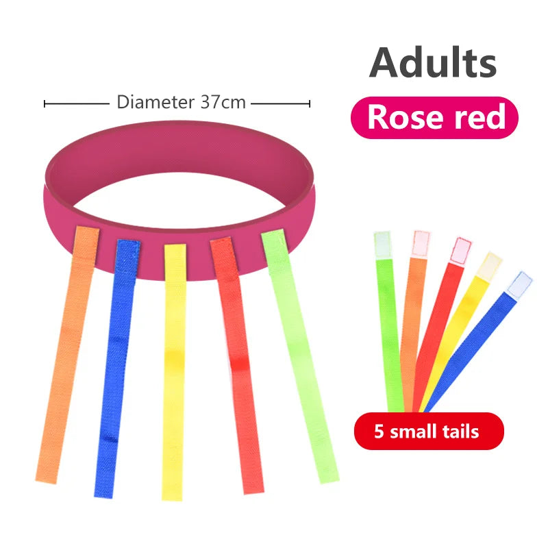 Children Outdoor Funny Game Toy Belt For Kindergarten Kids Catching Tail Training Equipment Teamwork Game Toys for Children