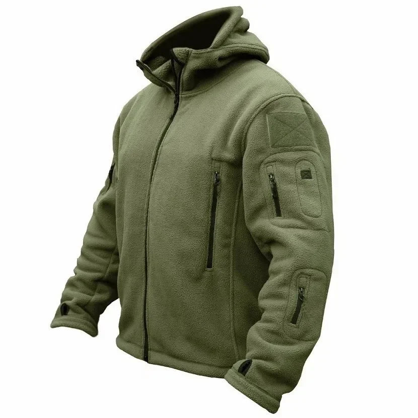 Men's Jackets Warm Military Tactical Sports Fleece Hoodie Jackets Hiking Climbing Fishing Adventure Camping Outdoor Clothing