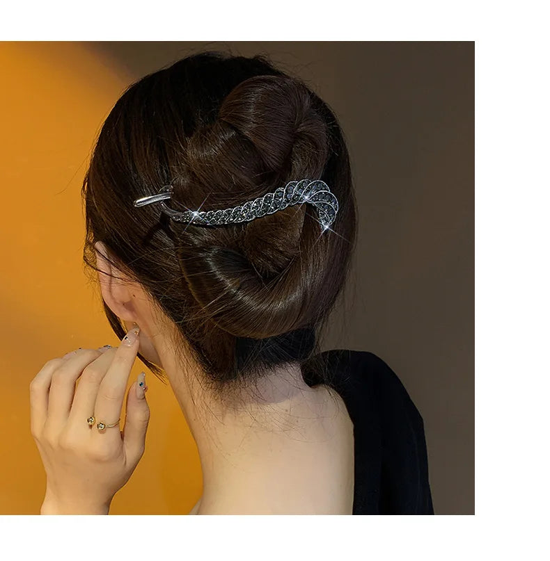 Hair Accessories Rhinestone Clasp Barrettes Irregular Women Hair Clip Girl Hair Claw Headdress Korean Hairpin Для Волос