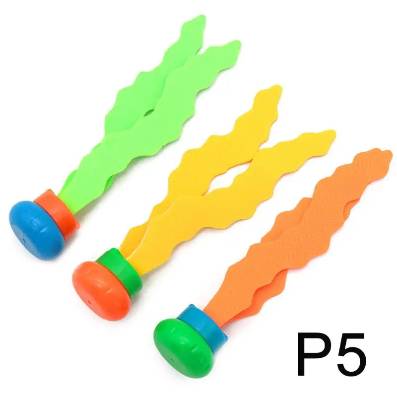 Kids Diving Game Toys Set Cartoon Underwater Diving Toys Diving Game Water Sports Toy Set Swimming Pool Accessories