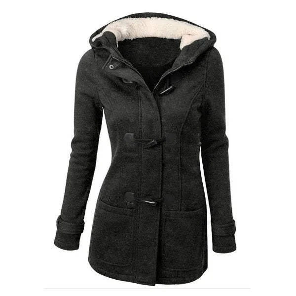 Women Basic Hoodie Jackets Autumn Women's Overcoat Zipper Causal Outwear Coat Female Hooded Coat Casaco Feminino Ladies Jacket