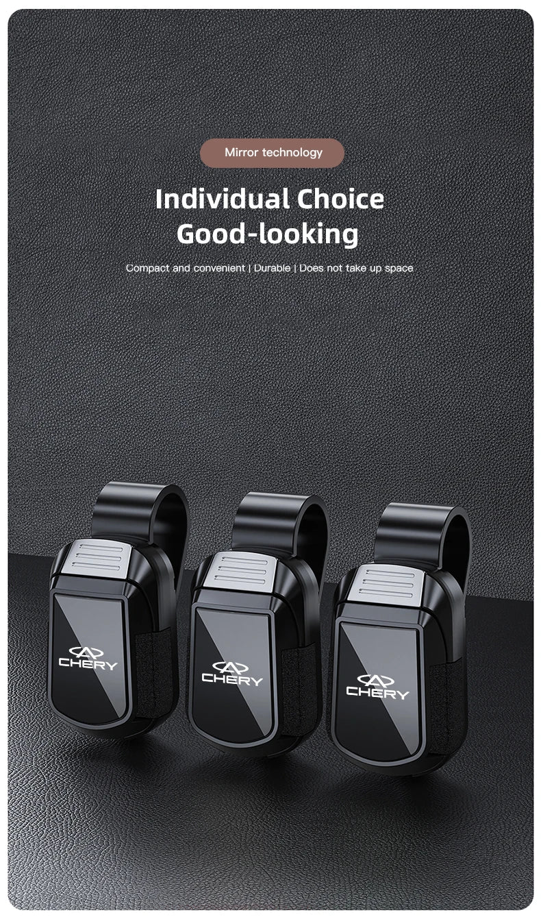 Car Sun Visor Glasses Clip Mirror Style Sunglasses Holder For Chery Omoda Tiggo Pro Fulwin Arrizo QQ 5x X1 T11 Gx E3 Car Gadgets