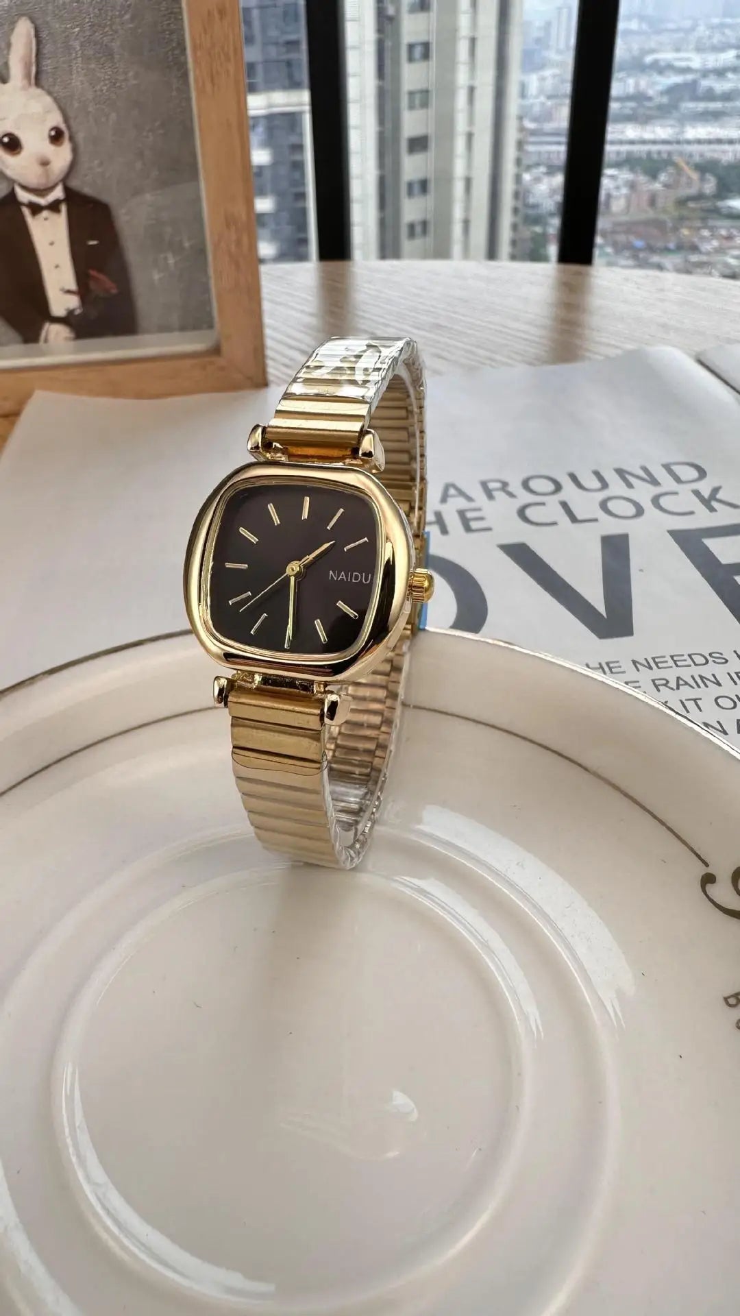 Women's Watch Simple Temperament Small Dial Square Student Wrist watches Fashion Ladies' Watches Clock Gift