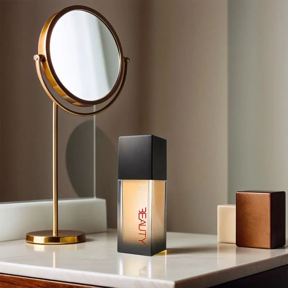 ﻿Makeup Foundation Flawless Liquid Matte Concealer Nourishing Long-Lasting Facial Concealed Pores Fine Breathable HUDA Cosmetics