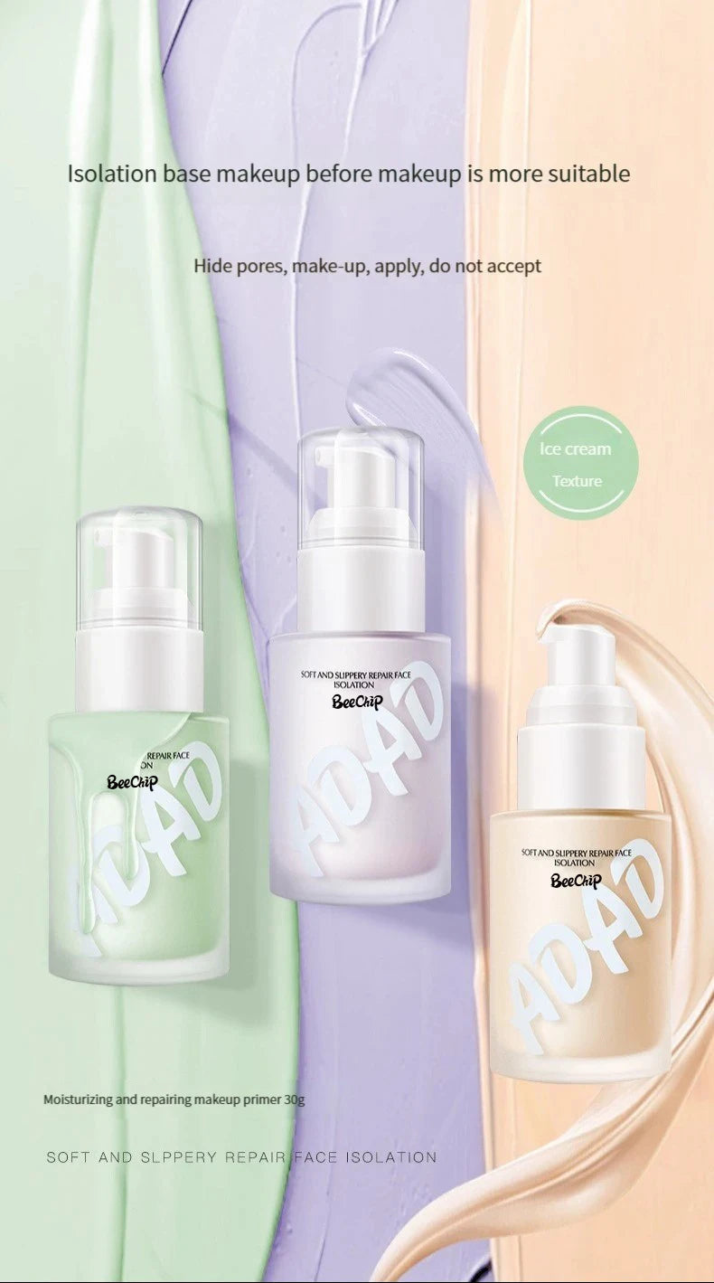 Makeup Primer Isolation Cream Moisturizing Modification Natural Even Skin Tone Long-lasting Concealer Refreshing and Docile