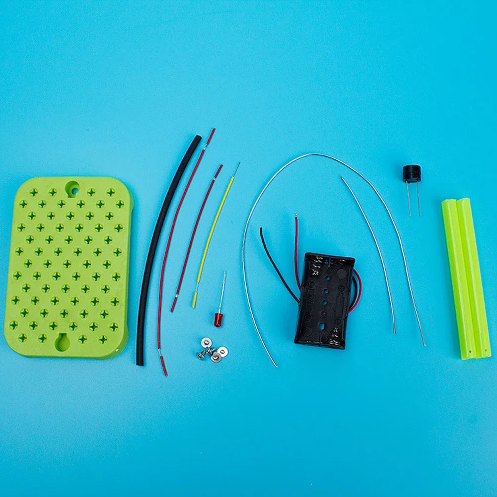 Kids DIY Science Toys Physical Scientific Experiments Circuit Kit ABS Electronic Components Children Educational Manual Toys