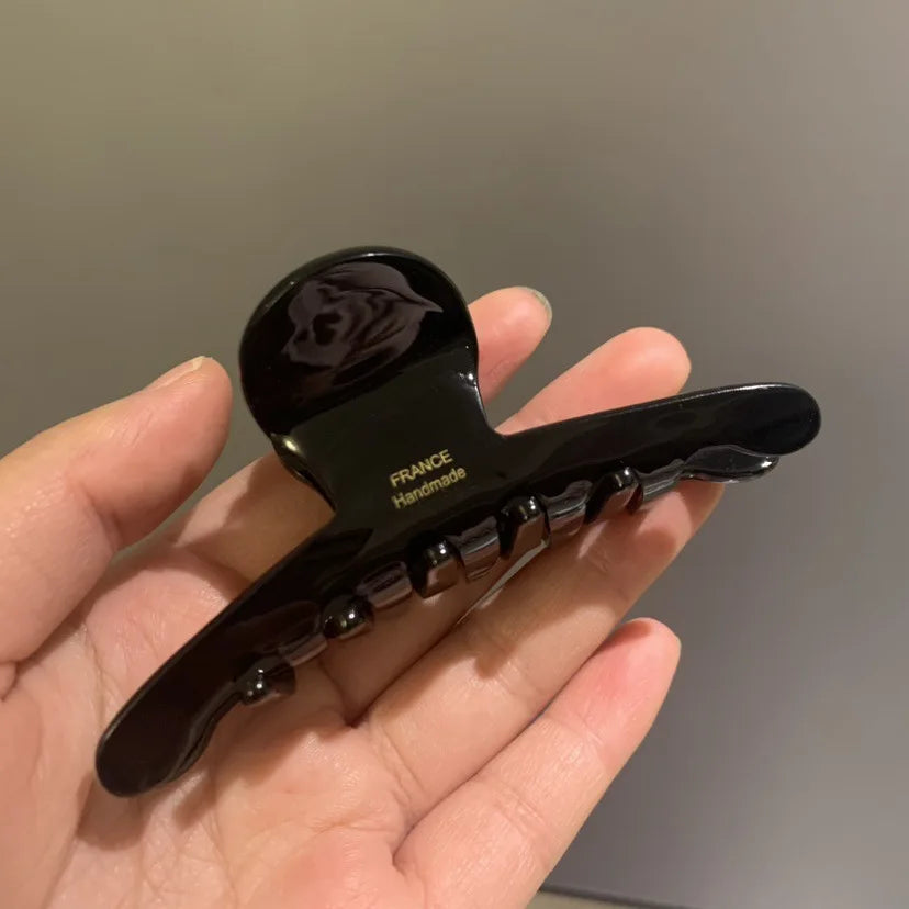 Women Acetate Leopard Hair Claw Hair Claws Chic Barrettes Crab Hairpins Styling Clips Girls Lady Headwear Hair Accessories