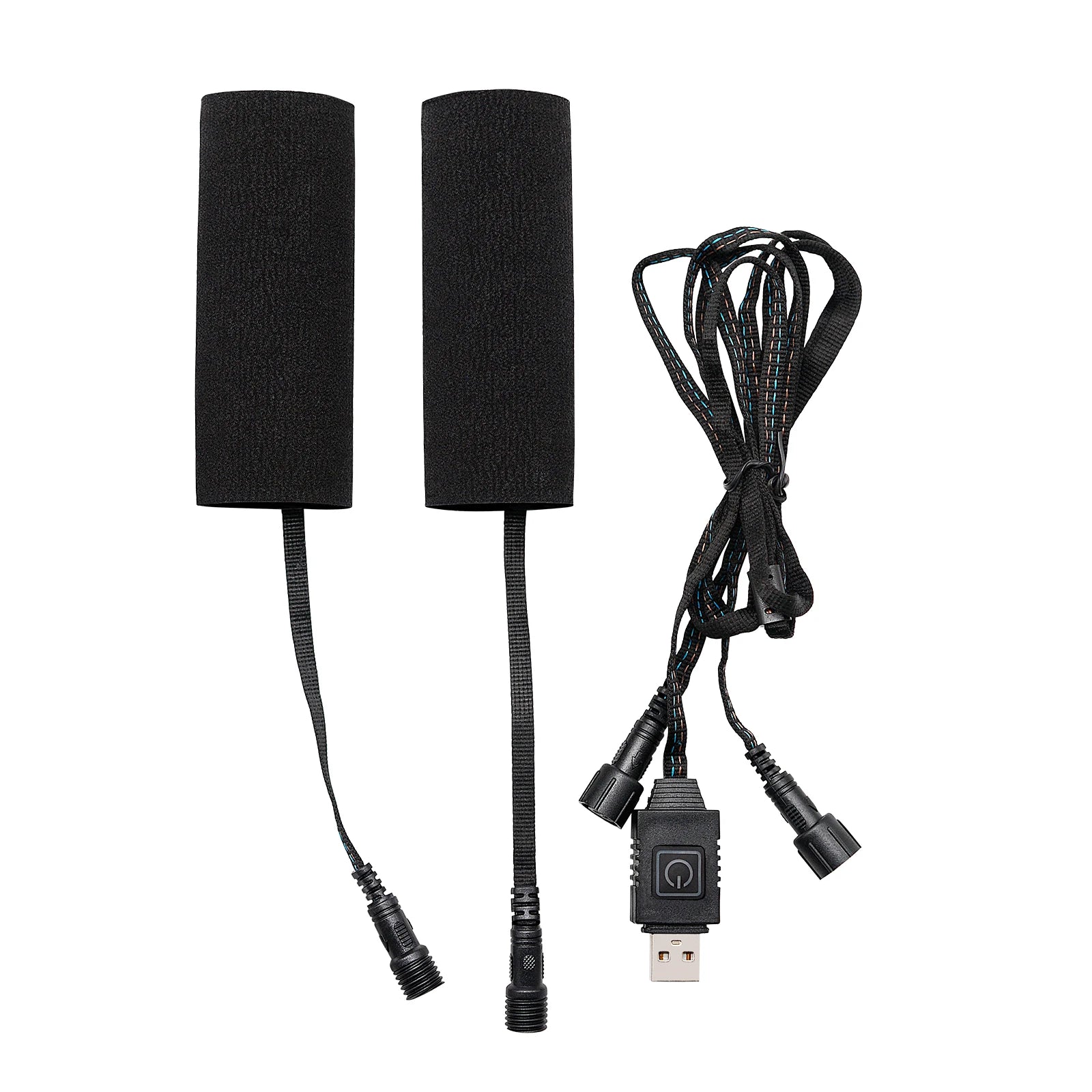 Gadpow Motorcycle Heated Handgrips 5V USB 6 Gear Warmer Electric Heated Grip Cover Anti Vibration Anti Slip Fast Heating Kits