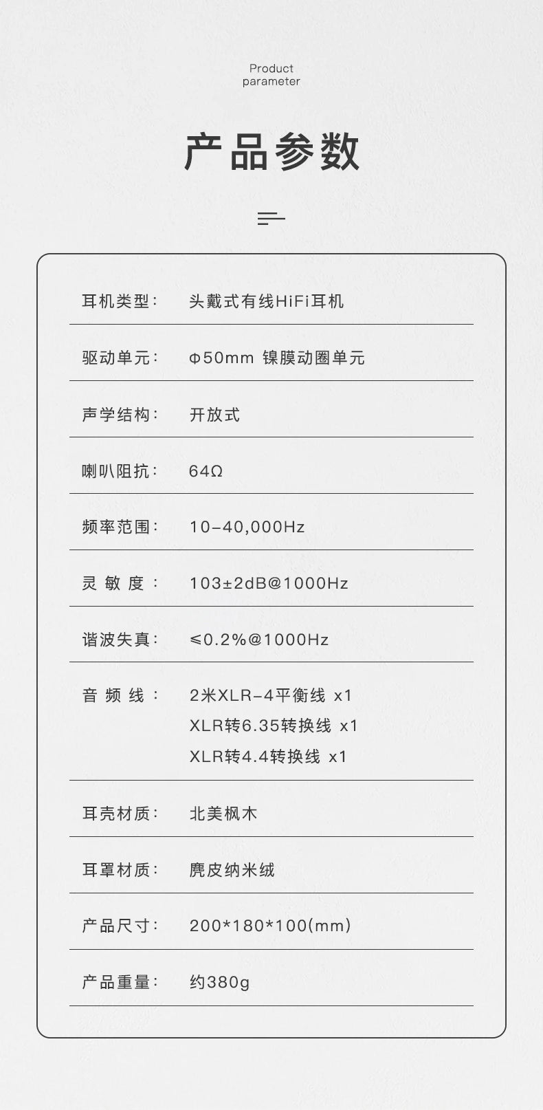 harmonicdyne Poseidon Open-back HIFI Audiophile Over-ear Headphones