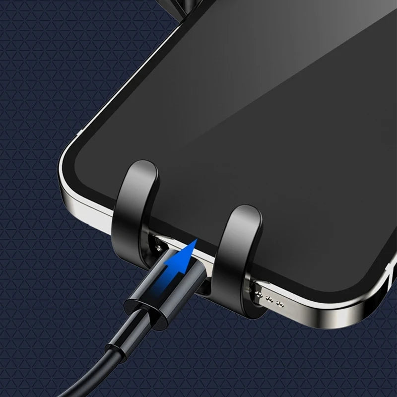 Gravity Car Phone Holder for 4.7-7 inch Mobile Phone Car Air Vent Phone Mount Universal Shockproof GPS Clip Smartphone Stand