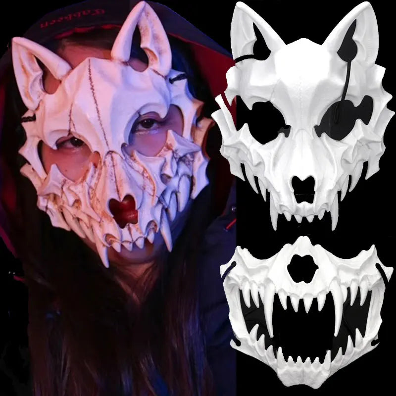 Halloween Fashion 6 Styles Skull Mask Bone Mask Dress-Up Costumes Party Mask Helmet Halloween Horror  Mask Cosplay Party Decor