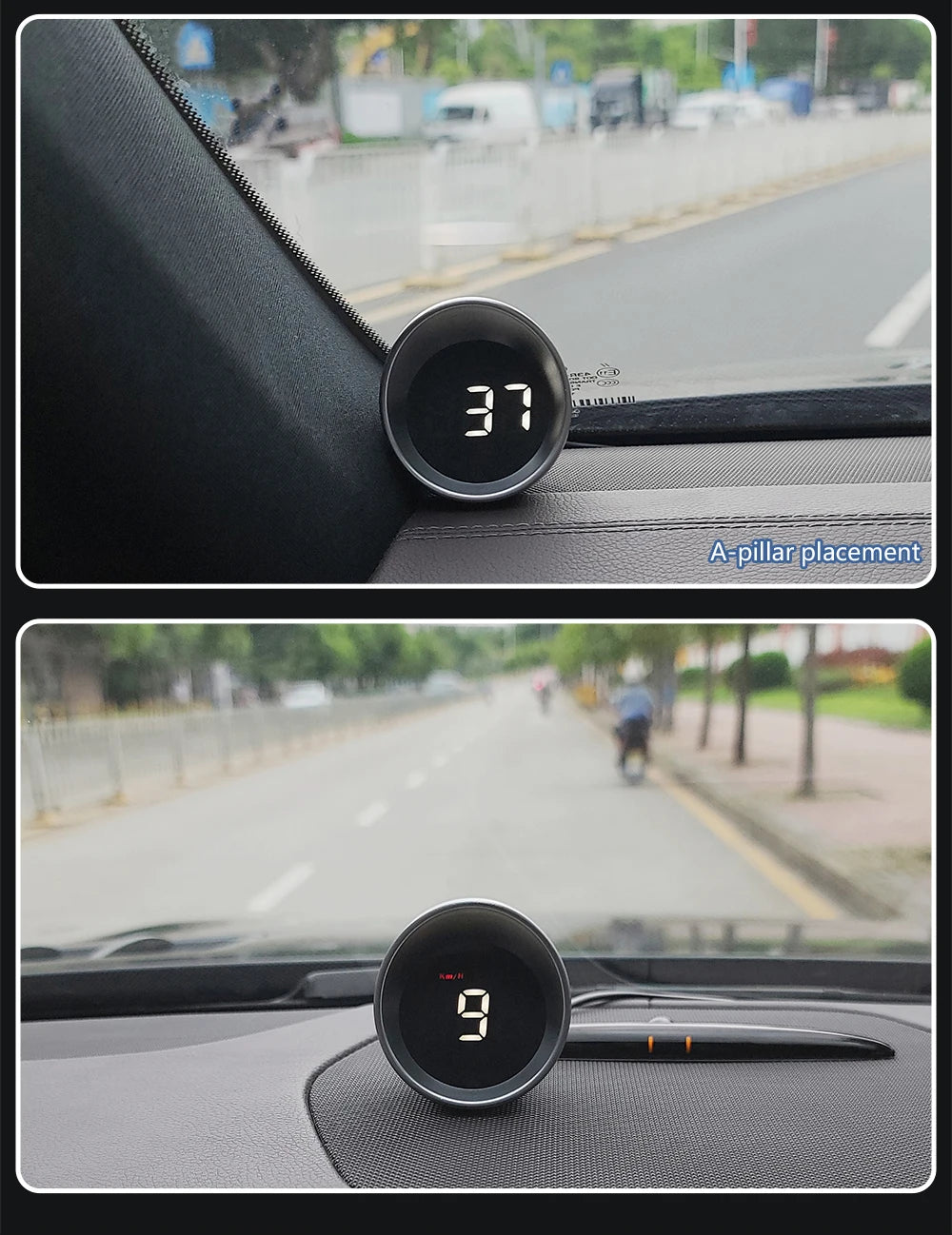 G5 GPS Car Head Up Display Auto Hud Smart System Tachometer Digital Speed Mileage Meter For All Car Universal Compass Projector