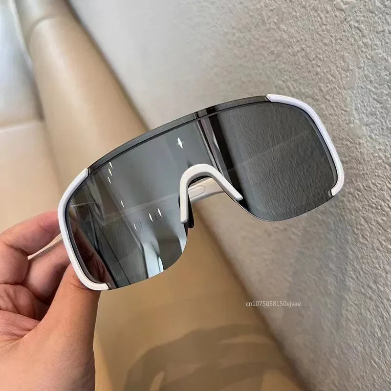 Cycling Sunglasses Retro-Reflective Sheeting Lens Road Riding Sport Glasses Windproof Glasses for Men Women Sunglasses Women