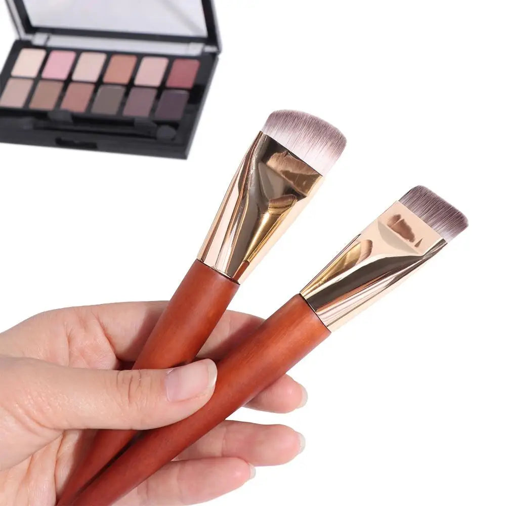 Make Up Tools Ultra Thin Foundation Brush Smooth Soft Flat Contour Brush Bevel Design Lightweight Makeup Brushes Women