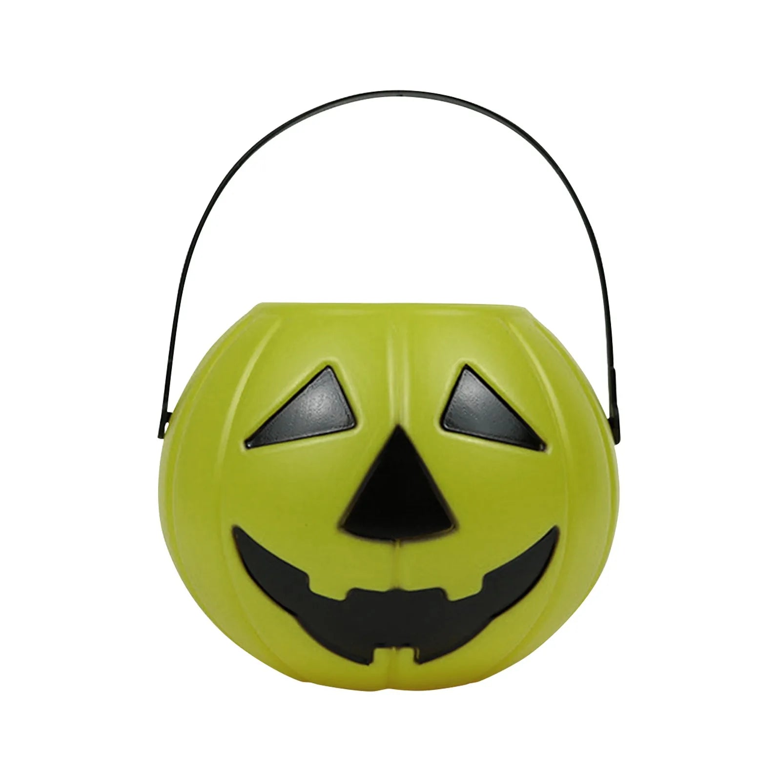 Halloween Candy Bucket Pumpkin Bucket Portable Basket Kids Favor Trick Or Treat Bucket Halloween Party Decoration Supplies
