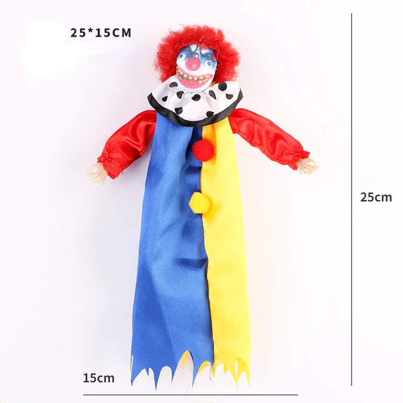 Halloween Ghost Festival Witch Figurine Hanging Doll DIY Decoration Pendant Ornaments for Party Haunted House Decorate Props