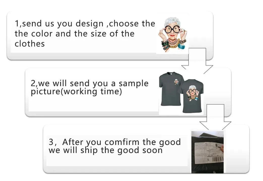 Custom T Shirt for Men And Women Design Your Own Logo Text Photo Front Back Free Both Side EU Size Cotton Personalized T-shirt