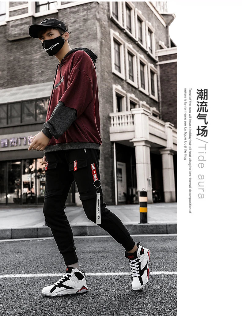 Men Basketball Shoes Fashion Non-slip Mens Casual Sneakers Man Sports High Quality Outdoor Jogging Shoes Boys Athletic Wear Traf