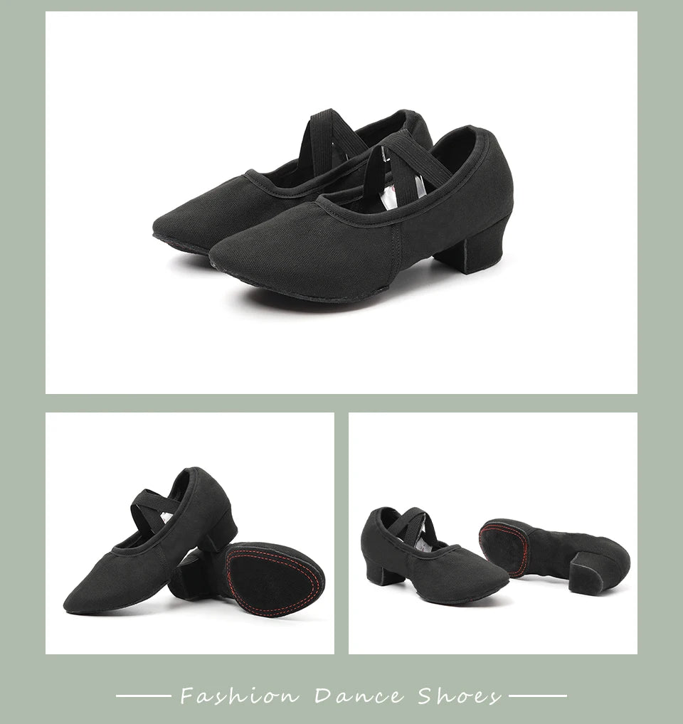 Women Dance Shoes Teacher Training Shoes Adults Latin Shoes Girls Soft sole Ballet Shoes Jazz Yoga Belly Dance Shoes Female