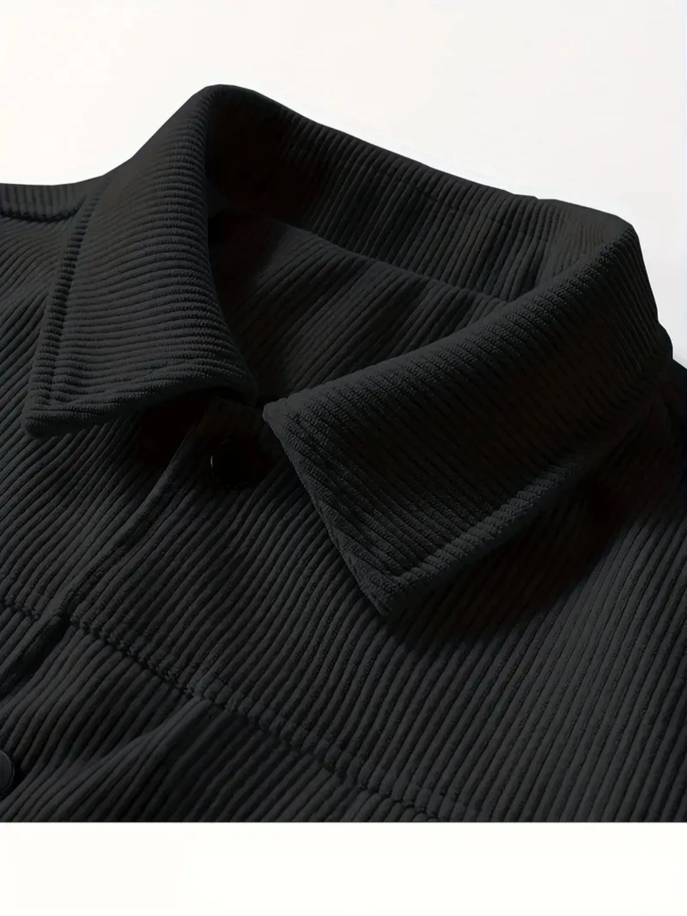 The 2025 new autumn corduroy jacket for men with a lapel, a trendy Japanese style loose coat