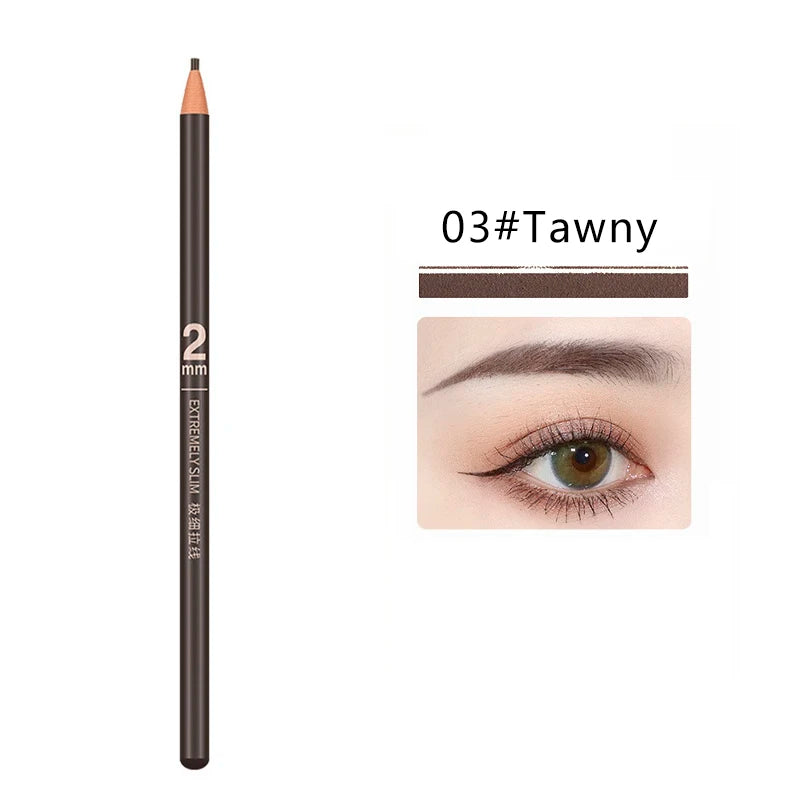 1PC Eyebrow Pencil Tattoo Waterproof Eye Brow Pencil Tint Makeup Cosmetics 6 Colors Microblading Long Lasting Eyebrow Pen