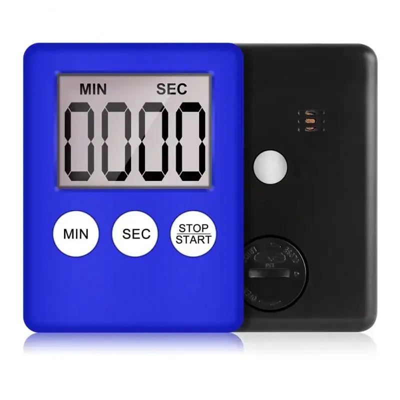 Kitchen Gadget, Electronic LCD Digital Screen Cooking Timer, Count Up Countdown Clock, Alarm Sleep Stopwatch Clocks