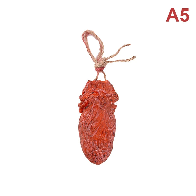 Halloween Party Ornament Horror Props Bloody Hand Fake Scary Finger Eyes Foot Brain Cock Dick Heart Organ Decor