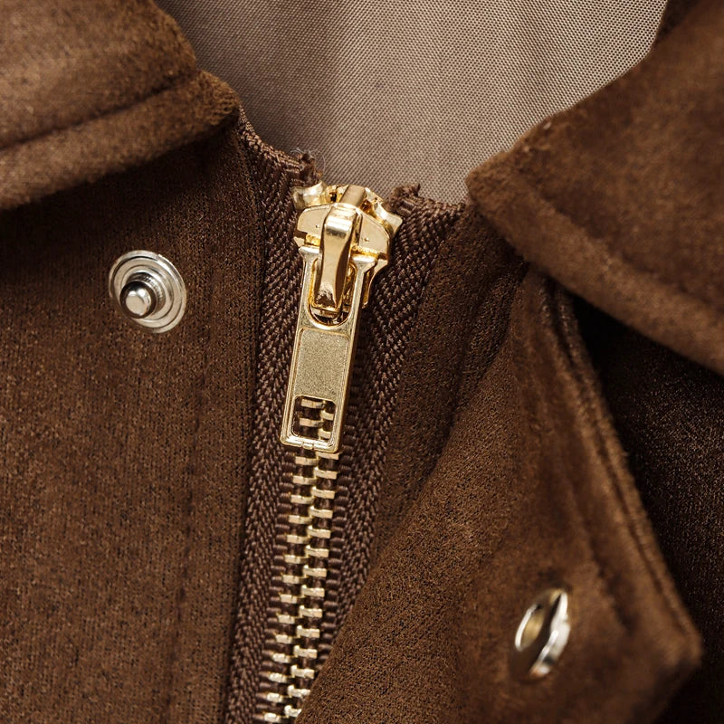 Women's Jackets Long Sleeve Women's Bomber Jacket Women's Cropped Jackets Pleats Street Wear Zip Up Jacket Outdoor Short Coats