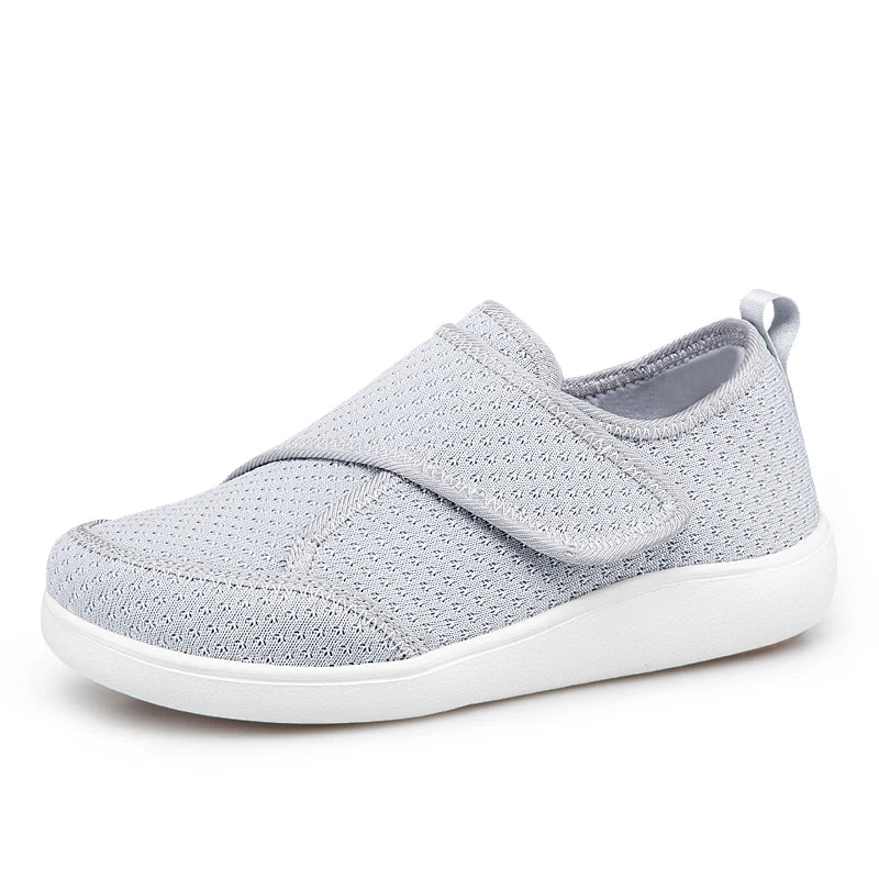 Open Shoes for Elderly Adjustable Diabetic Shoes Swollen Foot Fat Wide Hallux Valgus Bunion Orthopedics Thumb Eversion Men Women