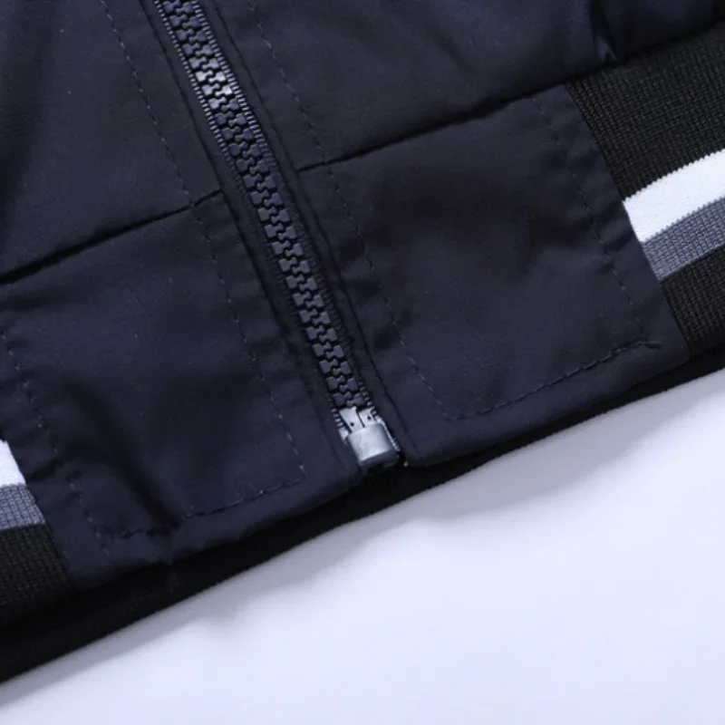 Jaqueta Motorista De Carro Masculina, Asa Dourada, Logotipo Grafico Impresso, Outono E Frio2024xingkuannannujiakeshanwaitaologo