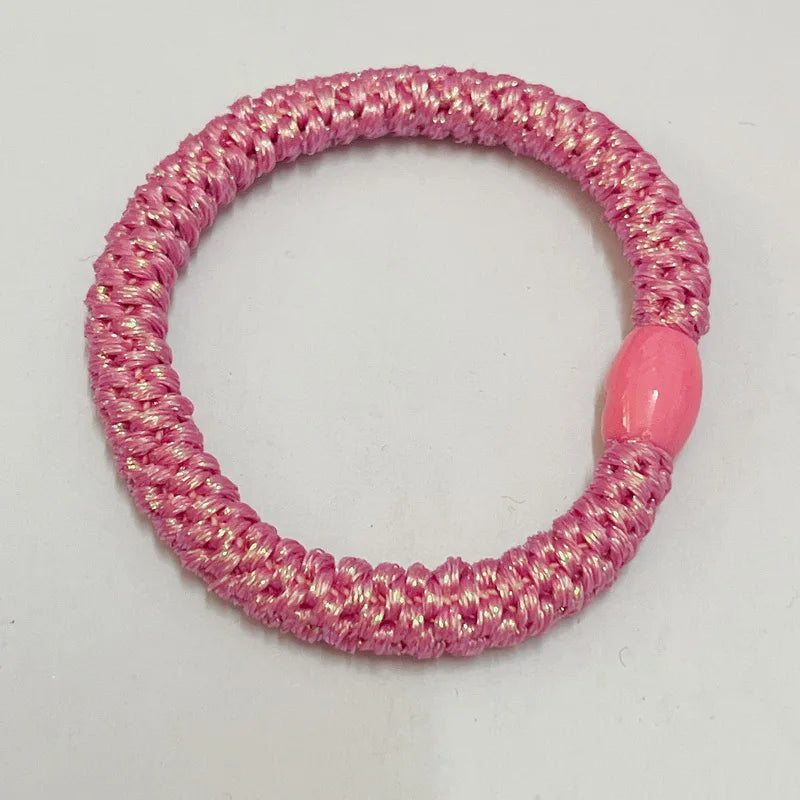 2022 fashion Simple thick hair rubber bands for Women Elastic Hair Tie Gum Girl Ponytail Hairbands Scrunchies kknekki Accessorie