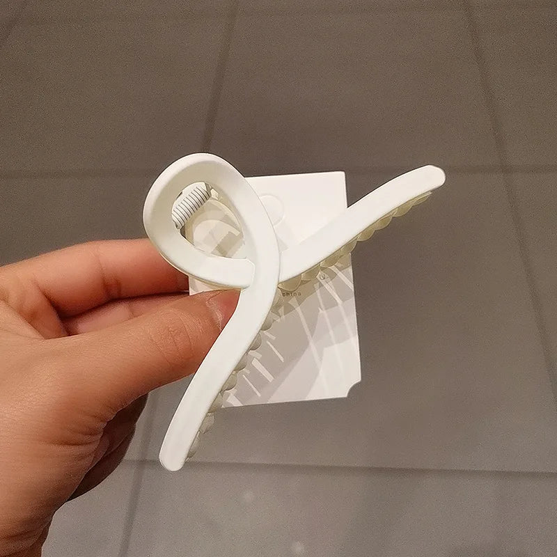 Barrettes Fashion Women Acrylic Hair Claws Clips Hair Accessories Hairpins Ladies Hairgrip Headwear Girls Ornaments Crab Bands