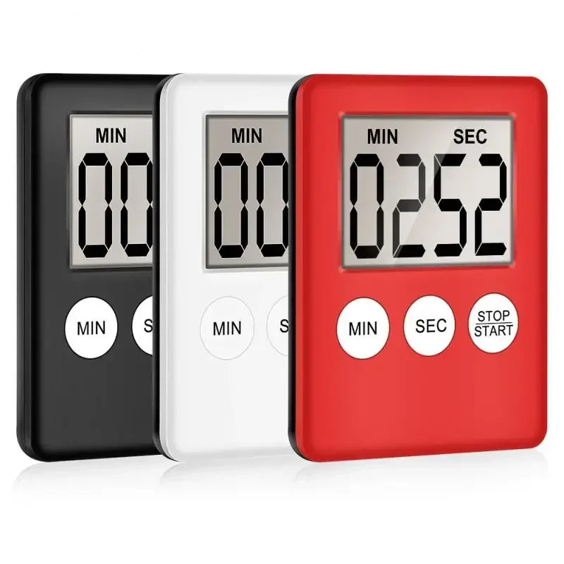 Kitchen Gadget, Electronic LCD Digital Screen Cooking Timer, Count Up Countdown Clock, Alarm Sleep Stopwatch Clocks