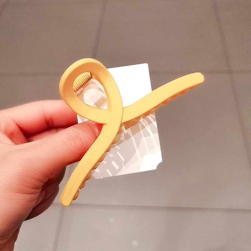 Barrettes Fashion Women Acrylic Hair Claws Clips Hair Accessories Hairpins Ladies Hairgrip Headwear Girls Ornaments Crab Bands