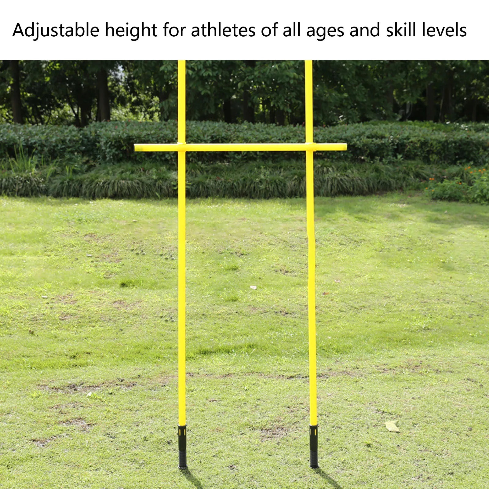 Soccer  Poles Set Yellow  Poles 1.5m  Training Poles Soccer Training Sports  Poles with Base Buckles