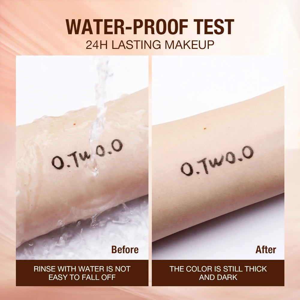 O.TWO.O Full Makeup Set Waterproof Mascara Eyeliner Foundation BB Cream Air Cushion Concealer Lipstick Face Primer Cosmetics Set