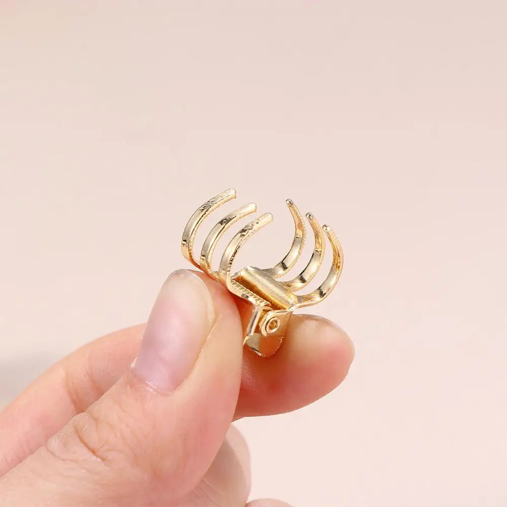 Grey Hair Accessories Headwear Hair Styling Tool Korean Style Barrette Side Bangs Clip Women Hairpins Mini Hair Clamp