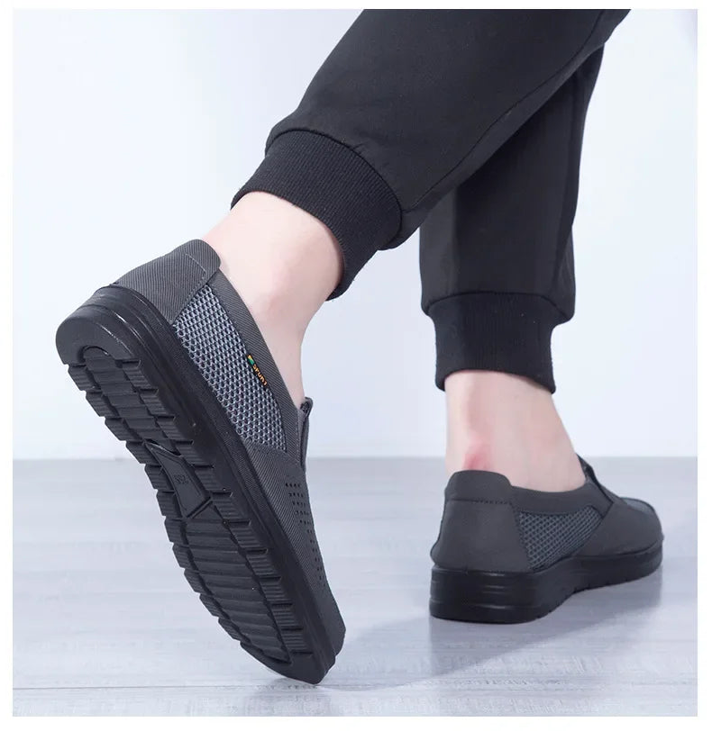 2025 Summer Sports Shoes Men's Fashionable Walking Shoes Breathable Men's Loafers Zapatillas Hombre Men's Casual Shoes