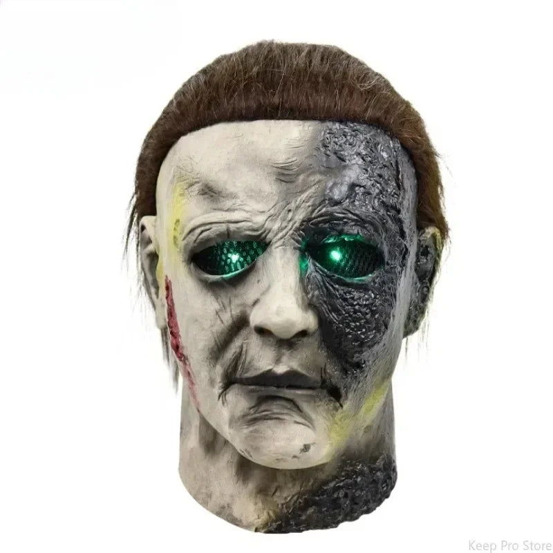 Halloween Mask, Party Mask, Fun Horror Mask, Cosplay Mask, Masquerade Mask, Led Mask, Halloween Decoration, Halloween Props
